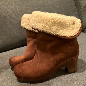 Ugh lynnea boots in tan suede! Size 8 beautiful boots